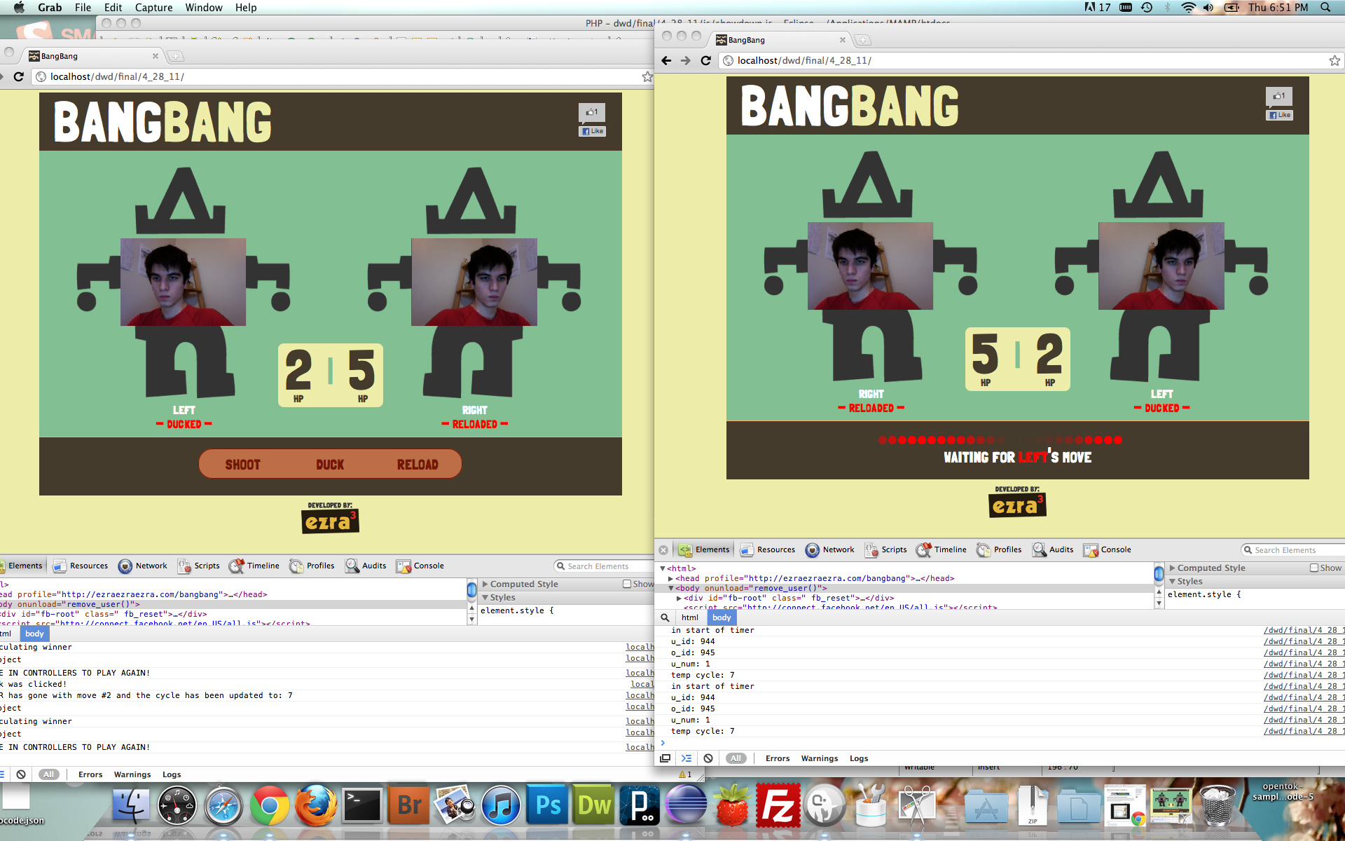 Waiting for both players in BangBang